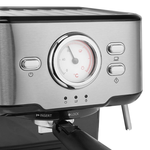 Coffee Machine Princess 249415, 1100W, 1.5L, Silver