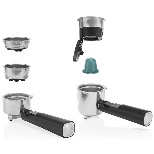 Coffee Machine Princess 249415, 1100W, 1.5L, Silver