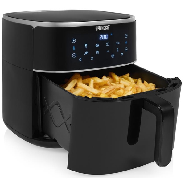 აეროგრილი Princess 182254, 1800W, 8L, Air Fryer, Black