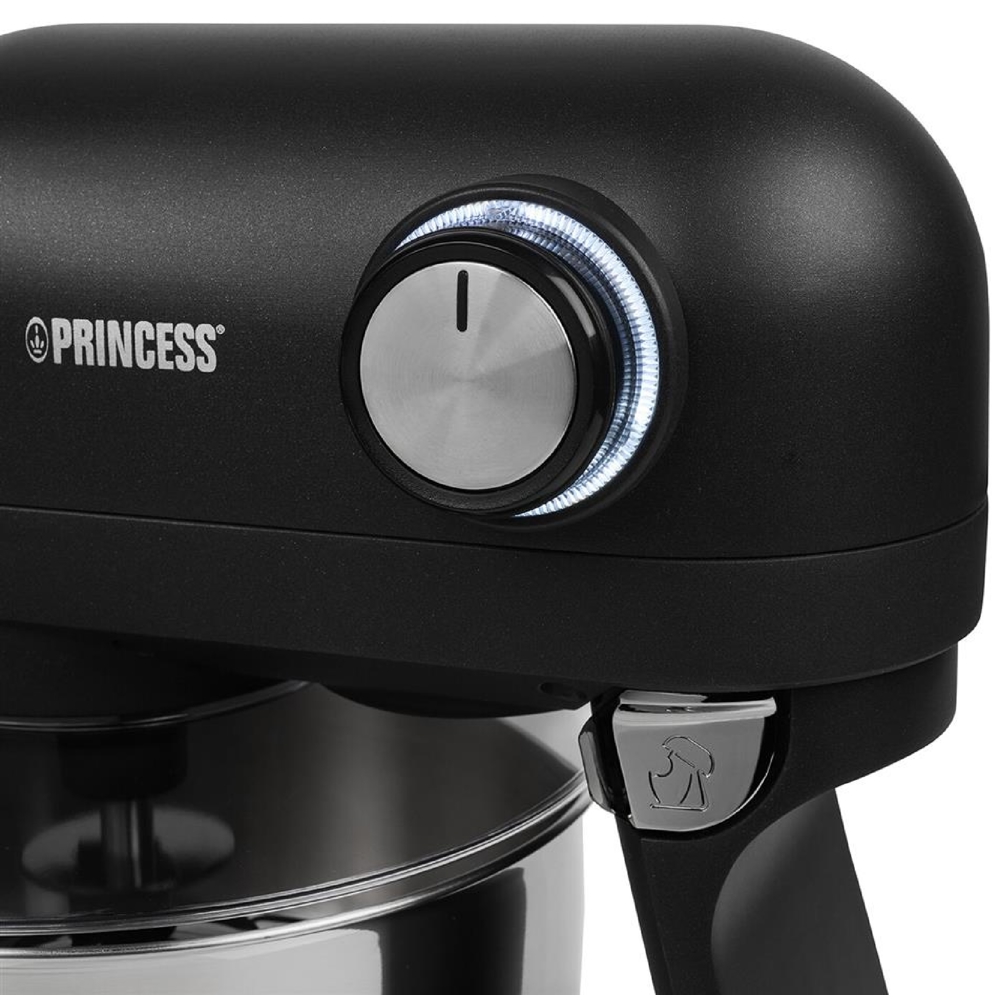 Food Processor Princess 220137, 1200W, 5L, Black