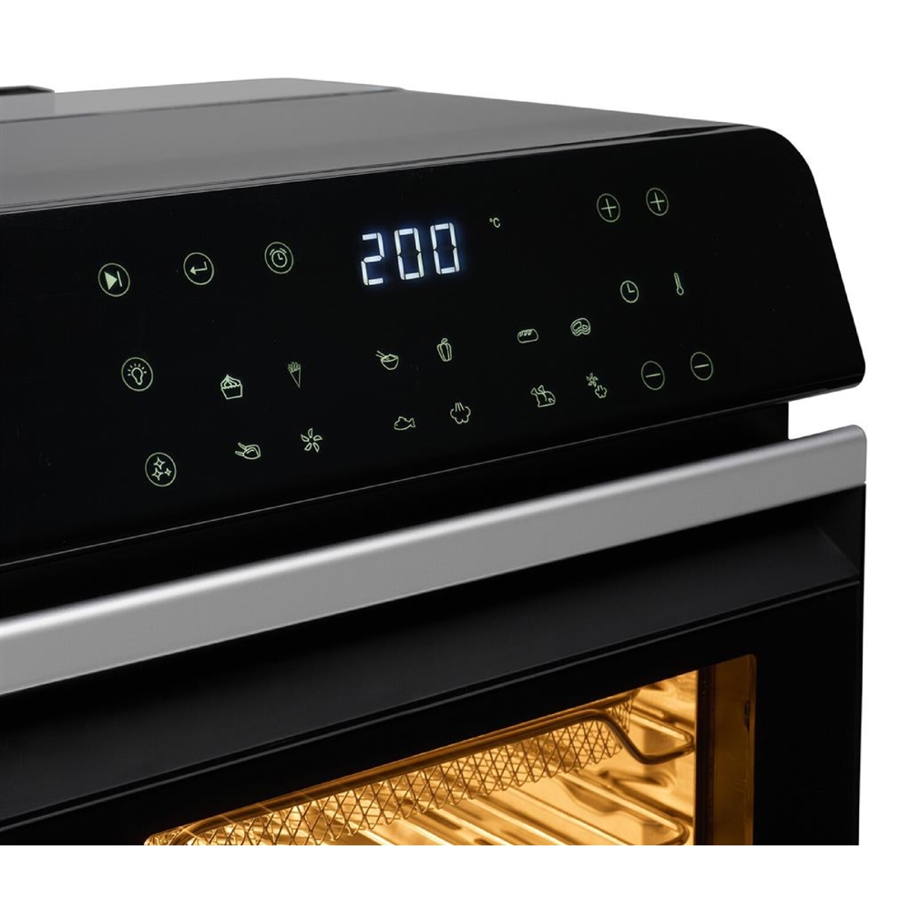 აეროგრილი Princess 182085, 1550W, 10L, Air Fryer, Black