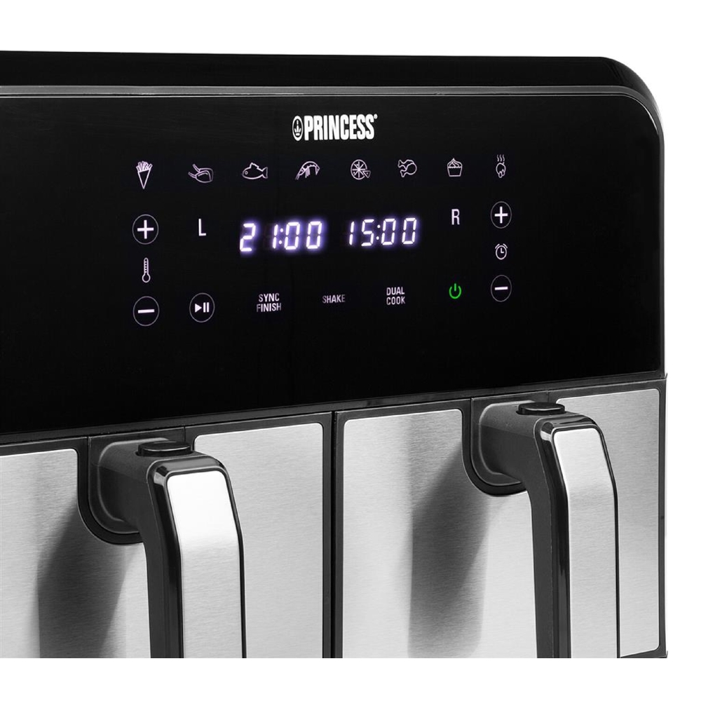 Air Fryer Princess 182074, 2400W, 8L, Black