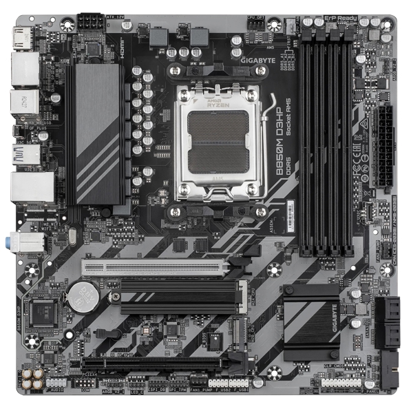 Motherbard Gigabyte B850M D3HP, AM5, DDR5, DIMM, 256GB