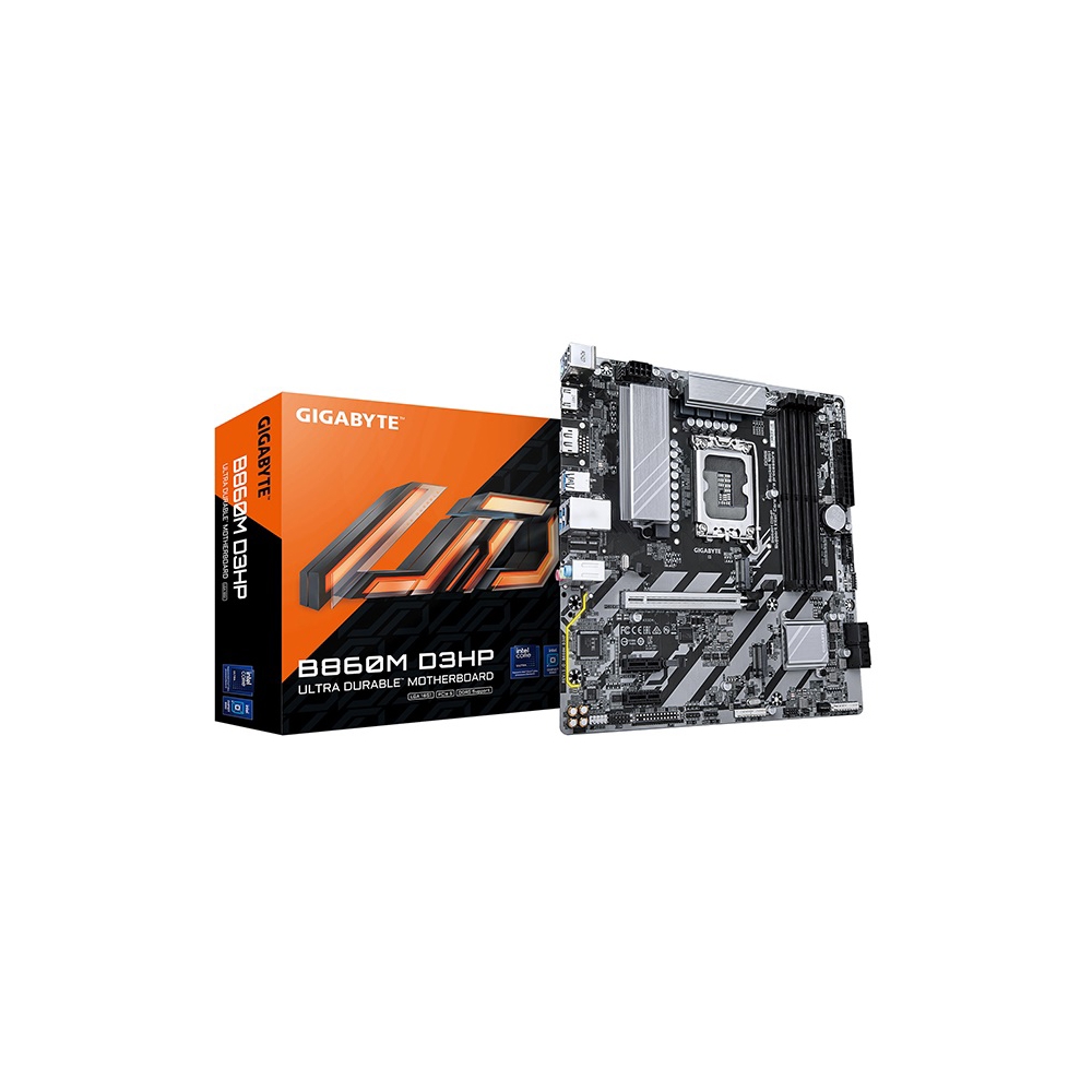 დედა დაფა Gigabyte B860M D3HP, LGA1851, DDR5, DIMM, 256GB