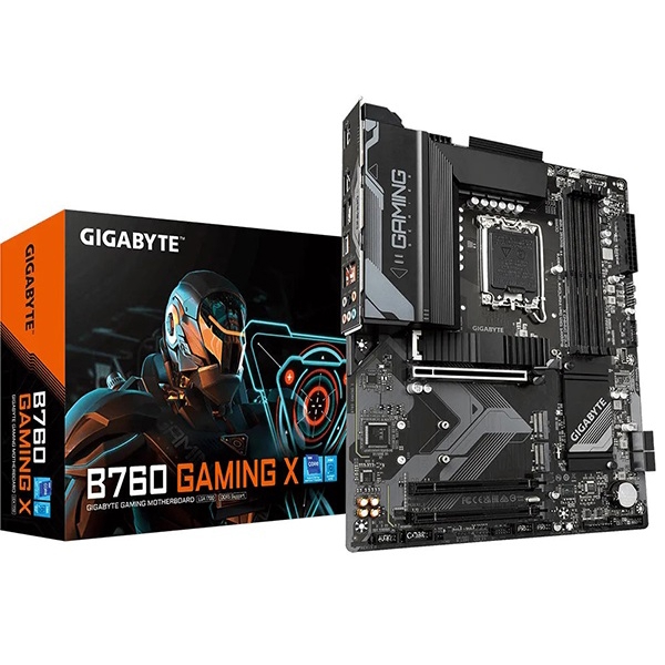 Motherboard Gigabyte B760 GAMING X, LGA1700, DDR5, DIMM, 256GB