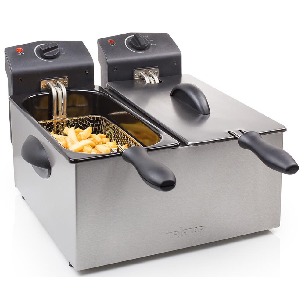 Double Fries Machine Tristar FR-6937, 3600W, 6L, Silver
