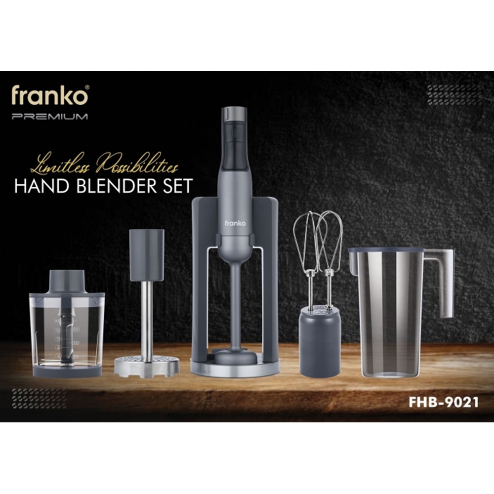 ხელის ბლენდერი Franko FHB-9021, 1000W, 1L, Hand Blender, Gray