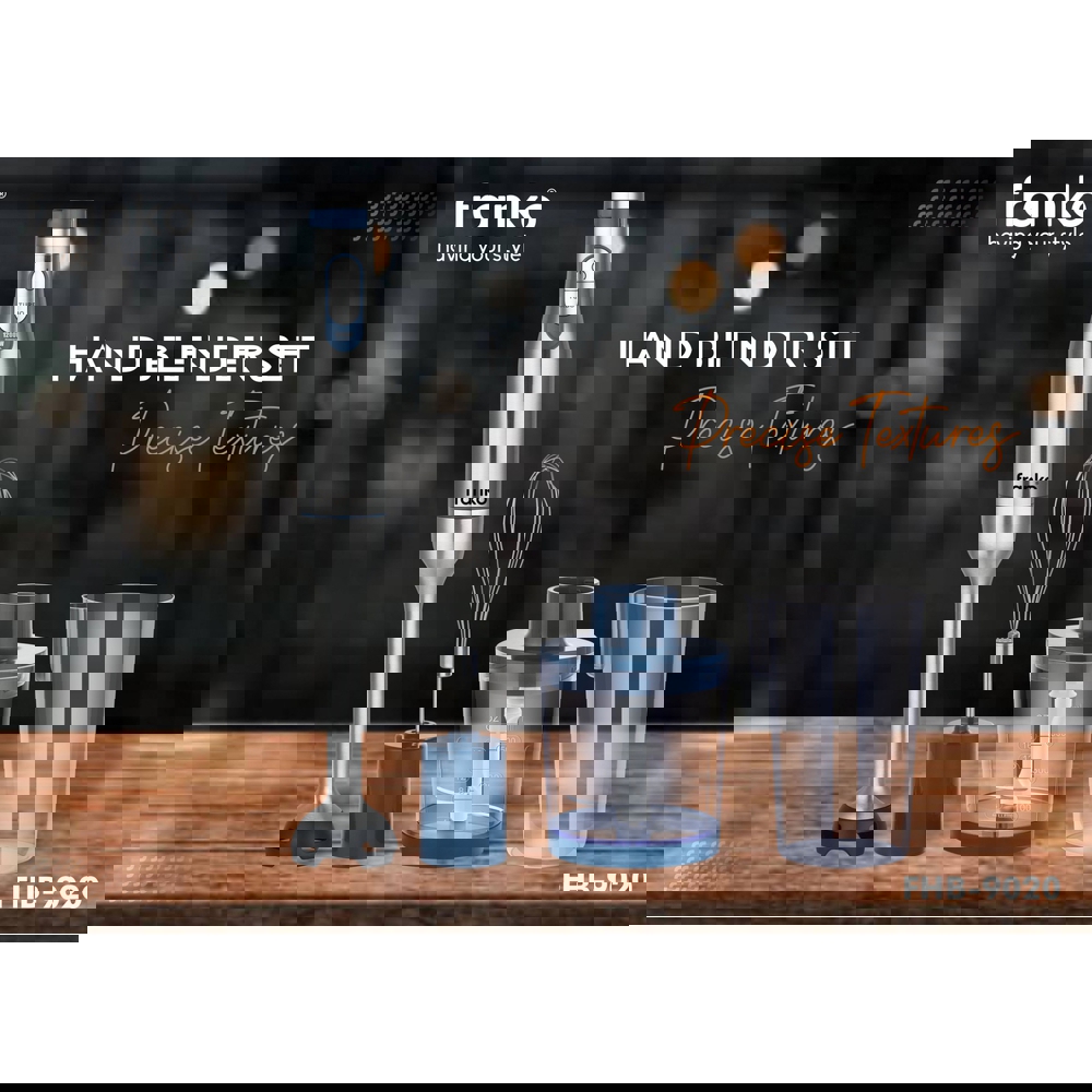 ხელის ბლენდერი Franko FHB-9020, 1200W, 0.6L, Hand Blender, Silver/Blue