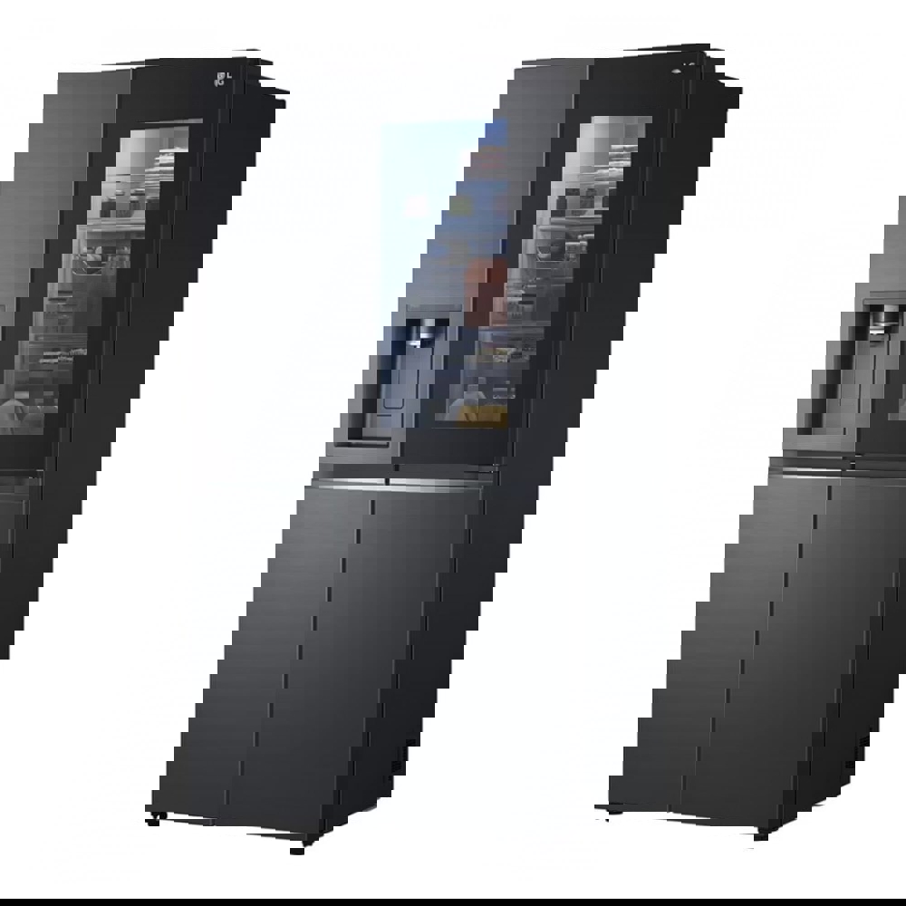 Refrigerator LG GR-X267CQEW.AMCQMER, 617L, No Frost, Black