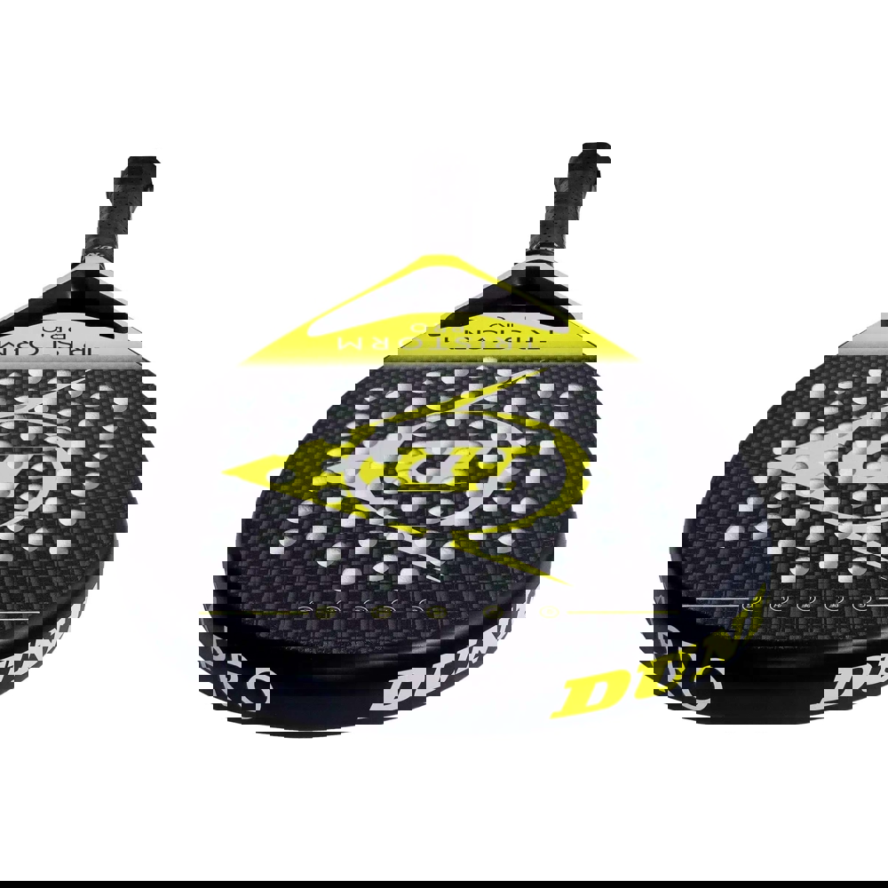 Racket Dunlop 626DN10359946 25 Tristorm Pro, Black/Yellow