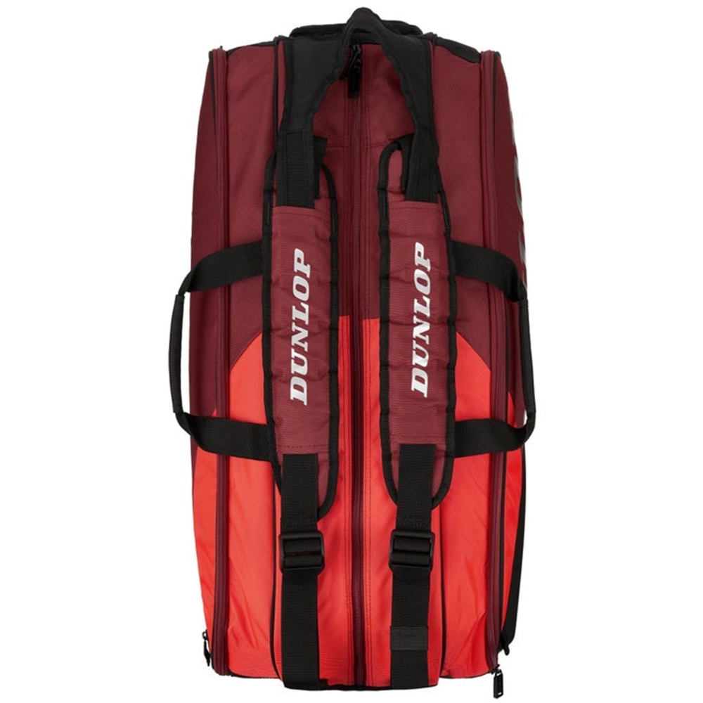ჩოგბურთის ჩანთა Dunlop 623DN10350442 CX-Performance, Tennis Bag, Black/Red