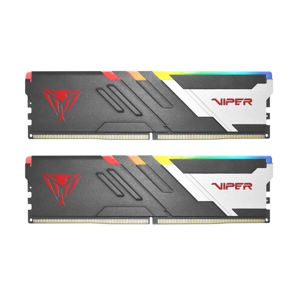 RAM Patriot PVVR532G740C36K Viper Venom RGB, RAM 32GB, DDR5 UDIMM, 7400Mhz