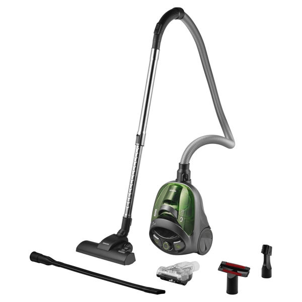 მტვერსასრუტი Sencor SVC 1016GR, 800W, 1.5L, Vacuum Cleaner, Black/Green