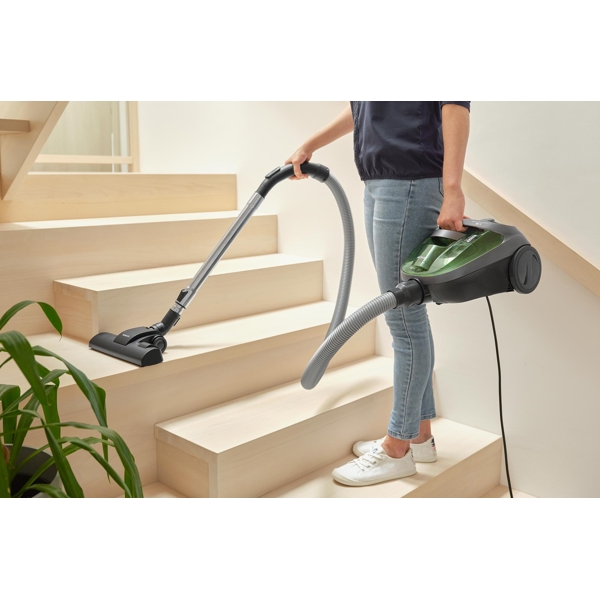 მტვერსასრუტი Sencor SVC 1016GR, 800W, 1.5L, Vacuum Cleaner, Black/Green