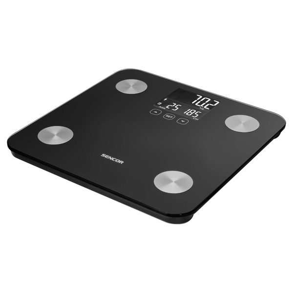 იატაკის სასწორი Sencor SBS 6026BK, Scale For The Floor