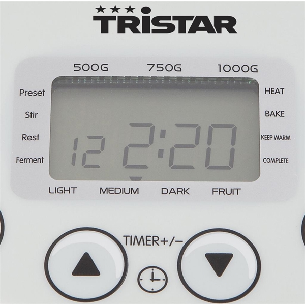 Bread Maker Tristar BM-4586, 550W, White