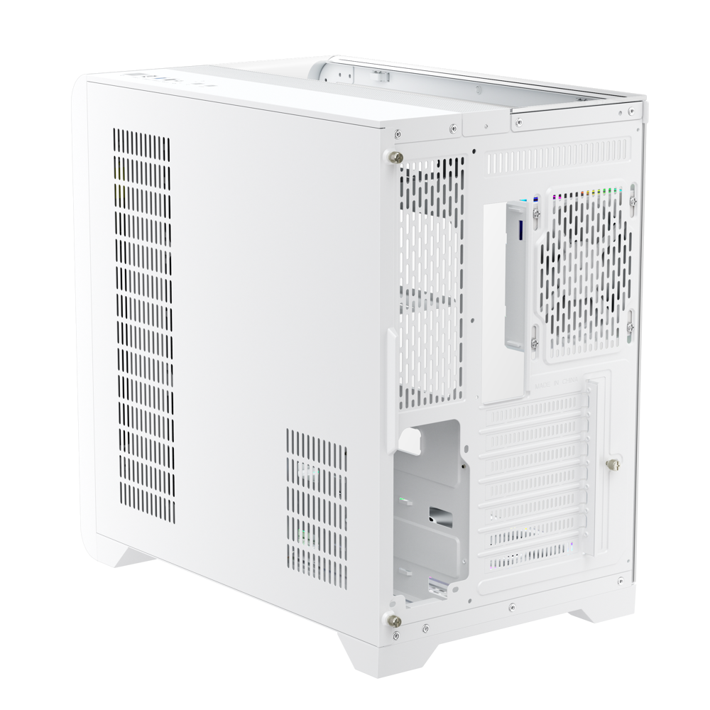 ქეისი 1STPlayer 1STPLR-RT7-WH, Computer Case, MidT, ATX, M-ATX, ITX, USB 3.0x1, HD AUDIO, TYPE-C, White