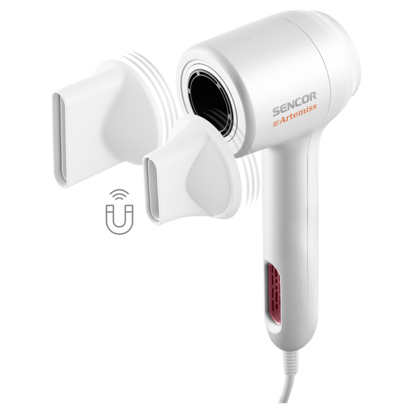 თმის საშრობი Sencor SHD 9100RS Artemiss, 1500W, Hair Dryer, White