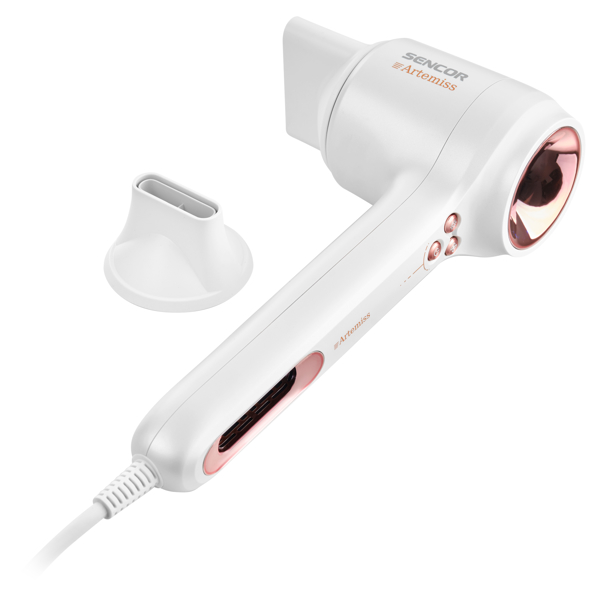 თმის საშრობი Sencor SHD 9100RS Artemiss, 1500W, Hair Dryer, White