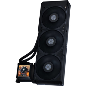 Liquid Cooling Lian Li G89.GHSLCD36SB.00 Hydroshift LCD AIO, 120mm, 3200RPM, Black