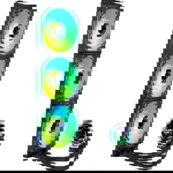Liquid Cooling LIAN LI G89.GA2T36INB.00 Galahad II Trinity SL-INF, RGB, 120mm, 3200RPM, Black