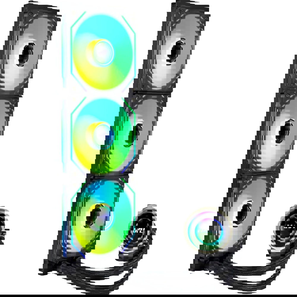 თხევადი გაგრილება LIAN LI G89.GA2T36INB.00 Galahad II Trinity SL-INF, RGB, 120mm, 3200RPM, Liquid Cooling, Black