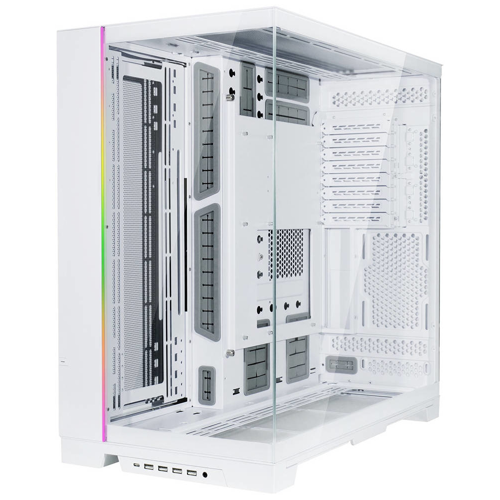 ქეისი LIAN LI G99.O11DEXL-W.00 O11 DYNAMIC EVO XL, Computer Case, FULLT, E-ATX, ATX, Micro-ATX, Mini-ITX, 1xUSB Type-C, 4xUSB 3.0, 1 x USB 2.0, White