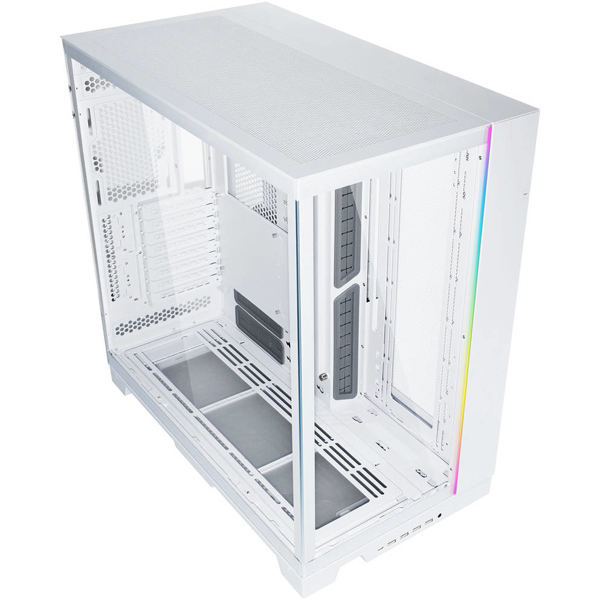 Computer Case LIAN LI G99.O11DEXL-W.00 O11 DYNAMIC EVO XL, FULLT, E-ATX, ATX, Micro-ATX, Mini-ITX, 1xUSB Type-C, 4xUSB 3.0, 1 x USB 2.0, White