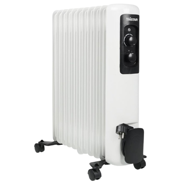 ზეთის რადიატორი Tristar KA-5181, 2000W, 25m², Oil Radiator, White