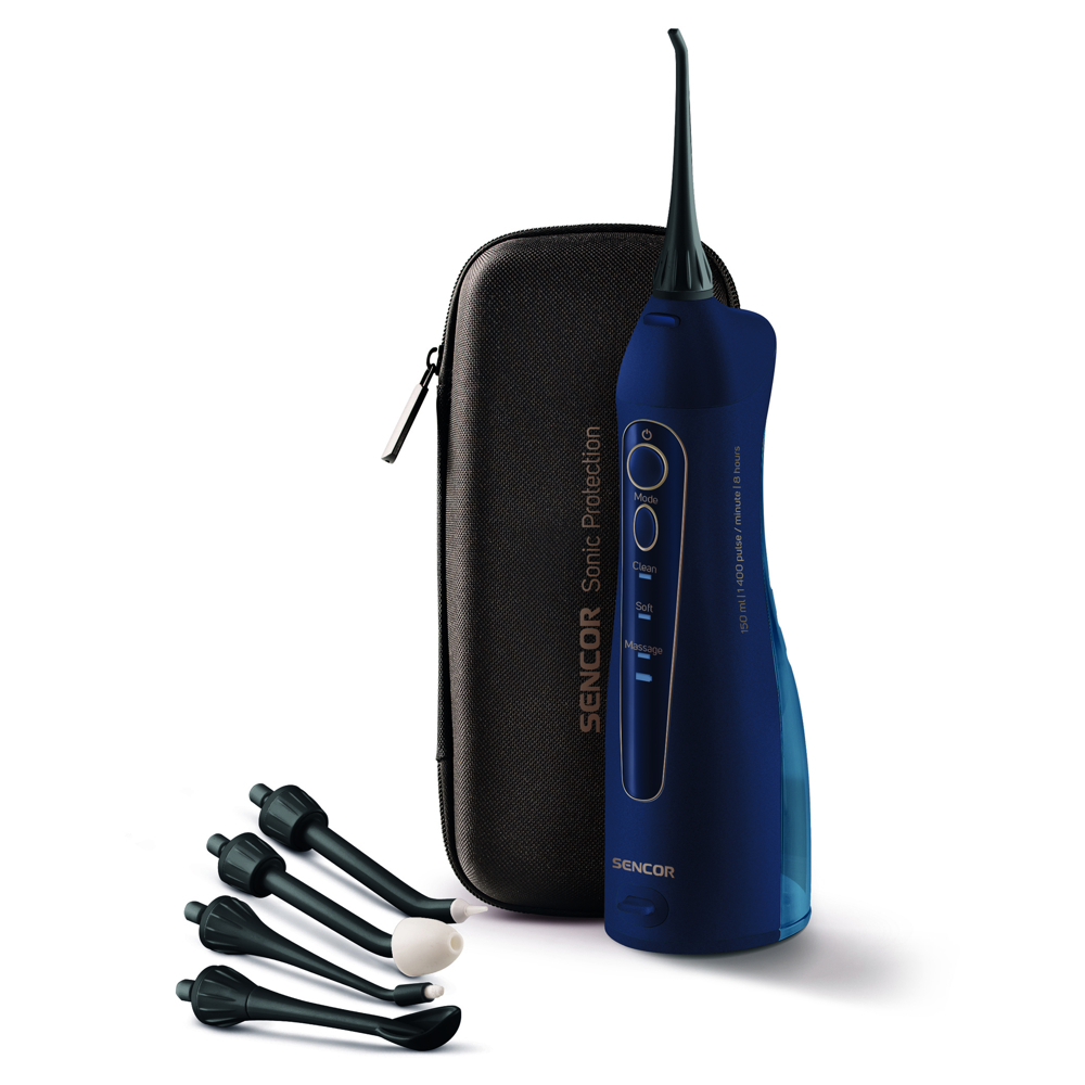 ირიგატორი Sencor SOI 1210BL, 150ML, Oral Irrigator, Blue