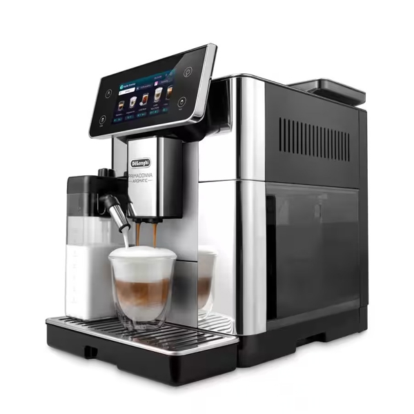 Coffee Machine DeLonghi ECAM630.55.SSM PrimaDonna Aromatic, 1450W, 2.2L, Shiny Silver