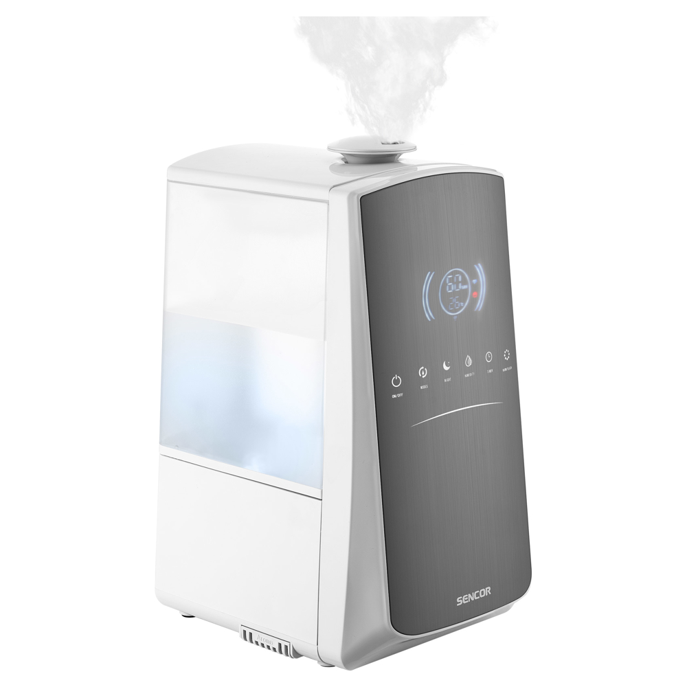 ჰაერის დამატენიანებელი Sencor SHF 7647WH, 48m², Air Humidifier, White