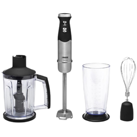 ხელის ბლენდერი Princess 221221, 1000W, 1.25L, Hand Blender, Black/Silver
