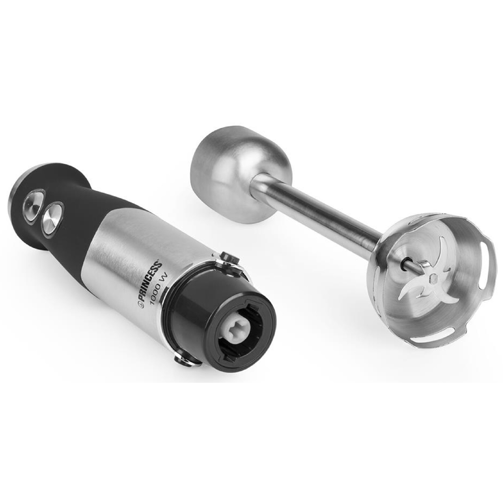 ხელის ბლენდერი Princess 221221, 1000W, 1.25L, Hand Blender, Black/Silver