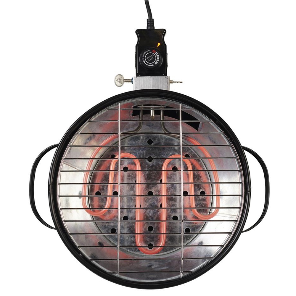 Hybrid Bucket Barbecue Princess 112240, 1400W, Black