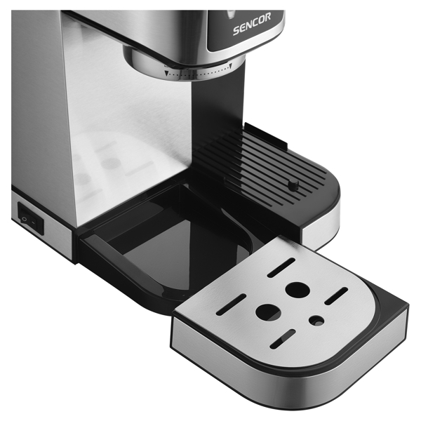 Coffee Machine Sencor SES 4910SS, 1350W, 1L, Silver