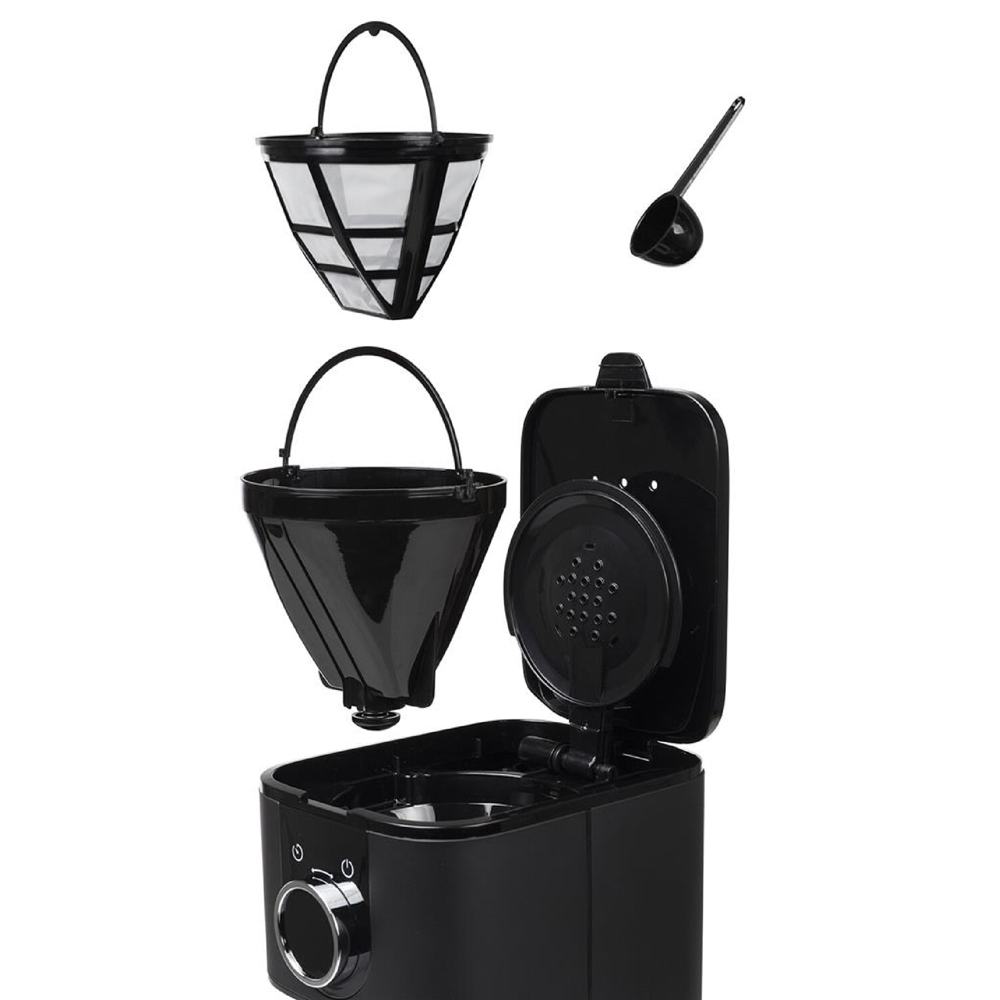 ყავის აპარატი Princess 246060, 1.5L, 900W,  Coffee Machine, Black