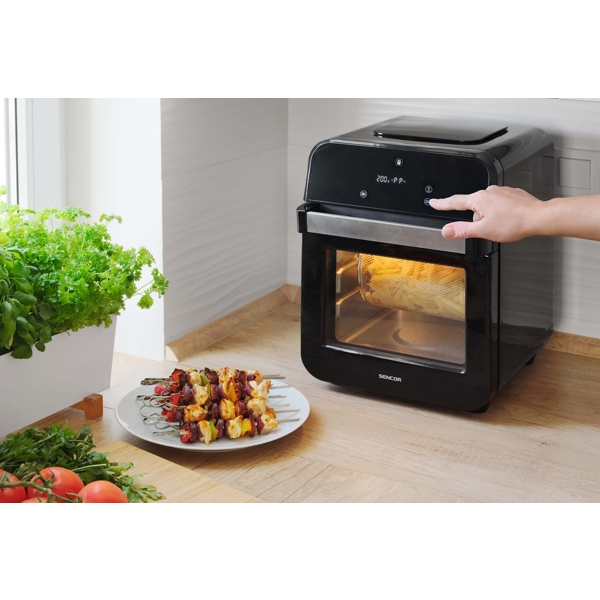 აეროგრილი Sencor SFR 5510BK Vita, 1500W, 12L, Air Fryer, Black