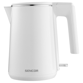 ელექტრო ჩაიდანი Sencor SWK 0155WH, 1500W, 1L, Electric Kettle, White
