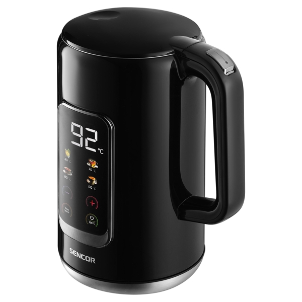 ელექტრო ჩაიდანი Sencor SWK 0951BK, 2200W, 1.7L, Electric Kettle, Black
