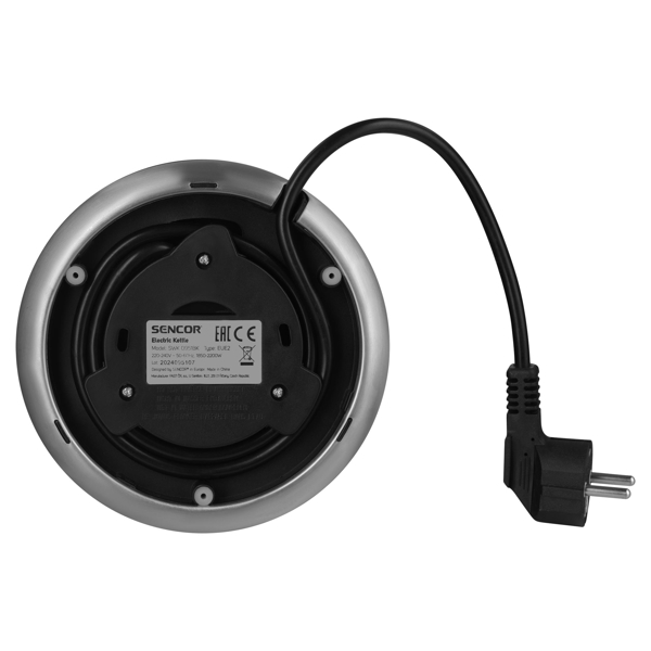 ელექტრო ჩაიდანი Sencor SWK 0951BK, 2200W, 1.7L, Electric Kettle, Black