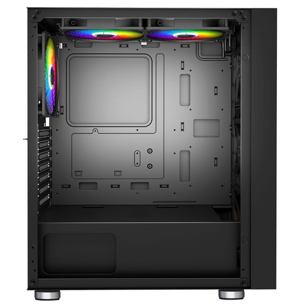 ქეისი 1STPlayer B5-M B5-M-1B1, Computer Case, MiniT, M-ATX, Mini-ITX, USB 3.0, USB 2.0, HD AUDIO, Black