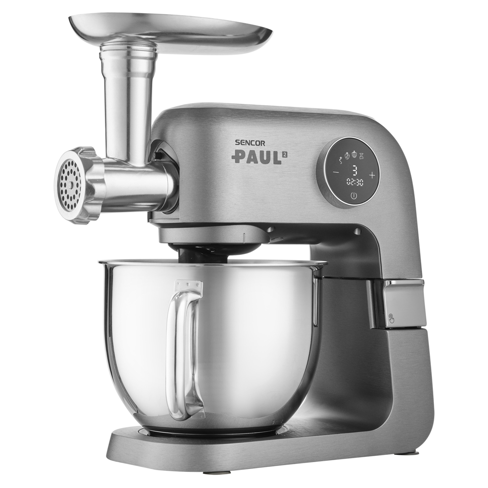 Food Processor Sencor STM 7740 Paul 2, 1500W, 6.5L, Silver