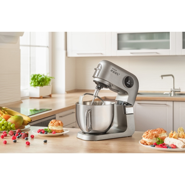Food Processor Sencor STM 7740 Paul 2, 1500W, 6.5L, Silver