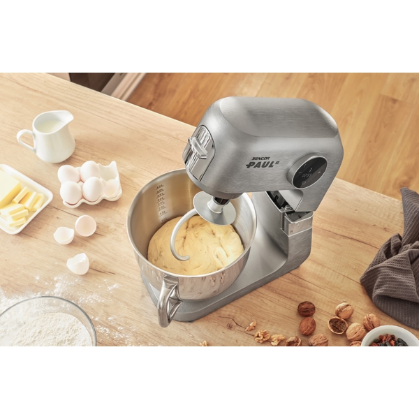 Food Processor Sencor STM 7740 Paul 2, 1500W, 6.5L, Silver