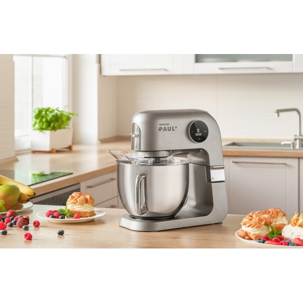Food Processor Sencor STM 7740 Paul 2, 1500W, 6.5L, Silver