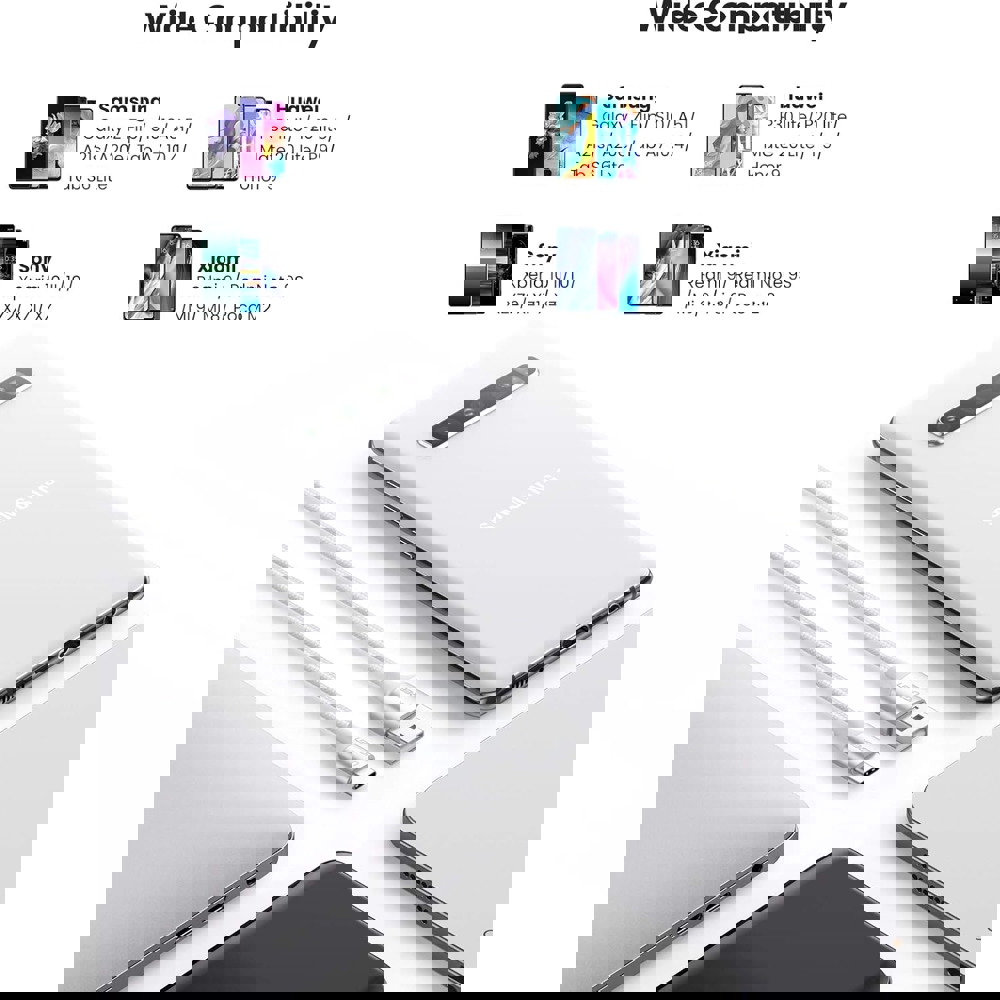 UGREEN US288 (60133), USB-A 2.0 to Type-C Cable Nickel Plating Aluminum Braid, 2m, White