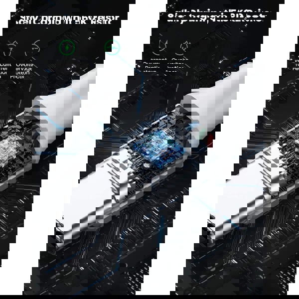 USB კაბელი UGREEN US288 (60133), USB-A 2.0 to Type-C Cable Nickel Plating Aluminum Braid, 2m, White