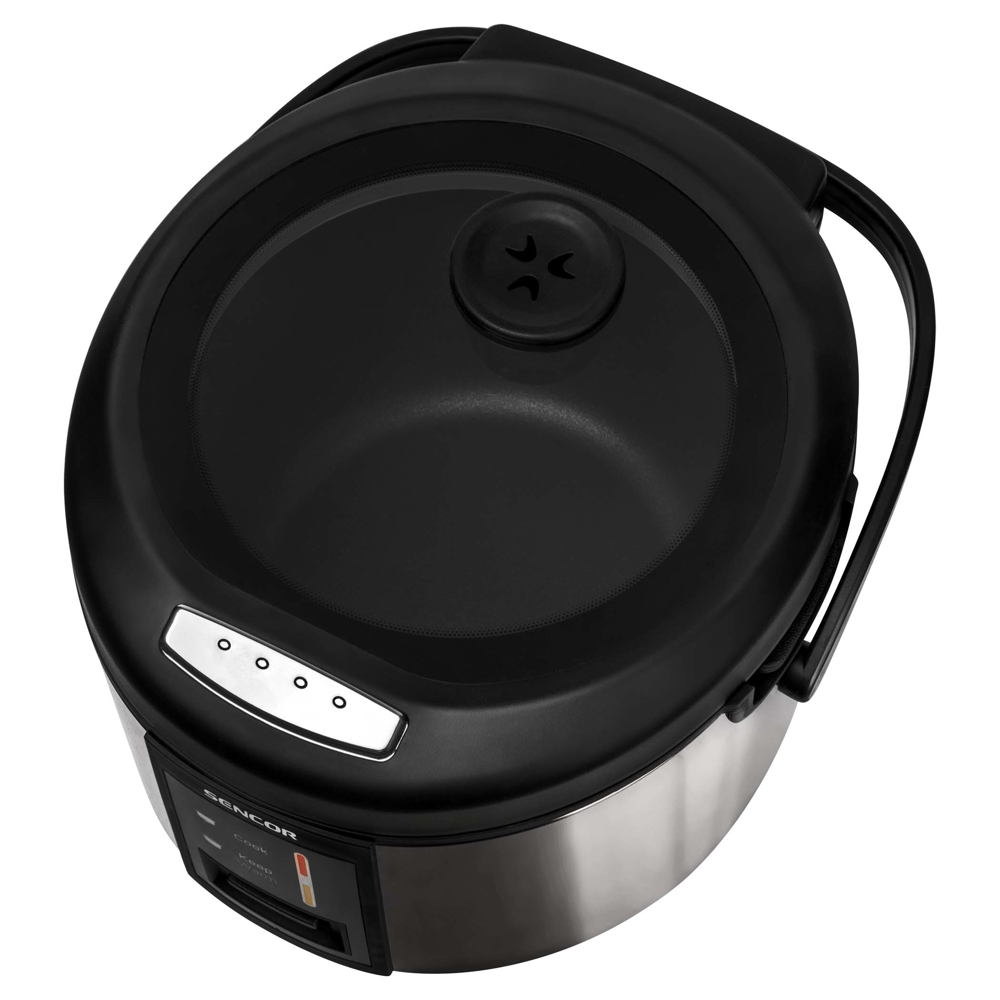Rice Cooker Sencor SRM 1890SS, 830W, 1.8L, Black/Silver