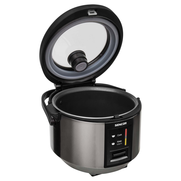 Rice Cooker Sencor SRM 1890SS, 830W, 1.8L, Black/Silver